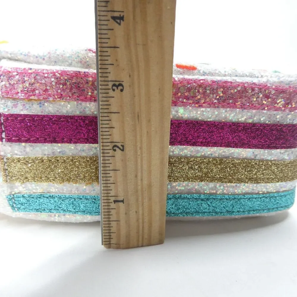Piece of Cake Glitter Purse Crewcuts J Crew Kids Girls NWT